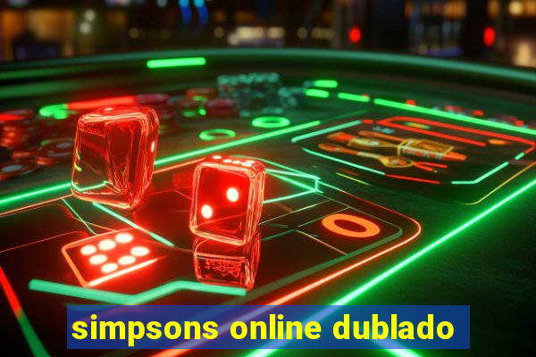 simpsons online dublado